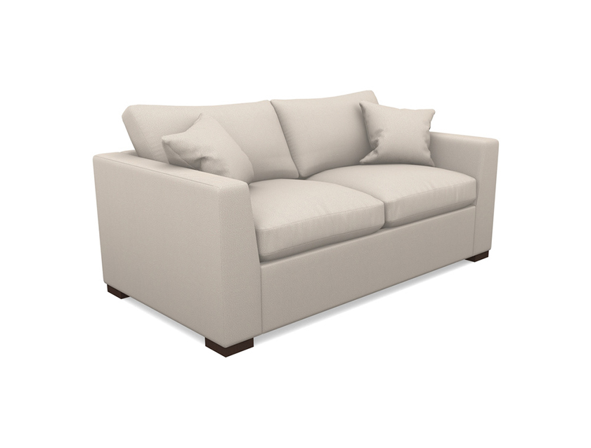 Wadenhoe 3 Seater Sofa Bed in Two Tone Plain Biscuit